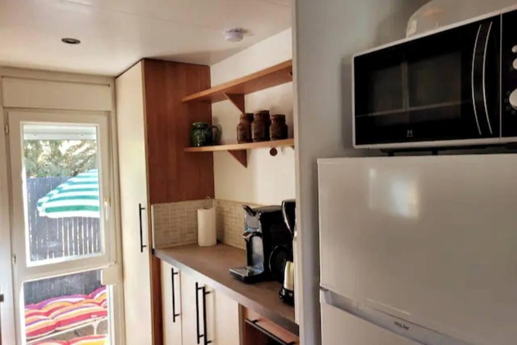 Mobil Home De Patricia Et Franck A Sigean Esterno foto